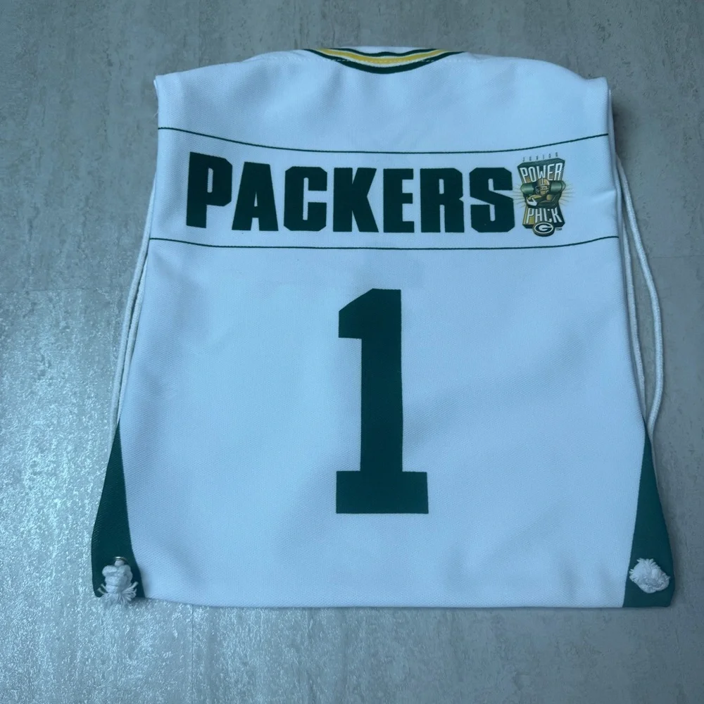Green Bay Packers Drawstring Bag Micah Parsons cinch sak